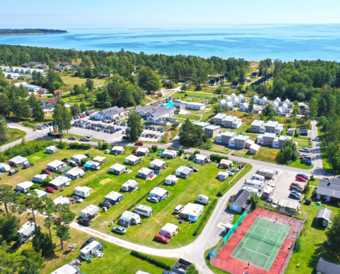 Strandskogen camping Gotland