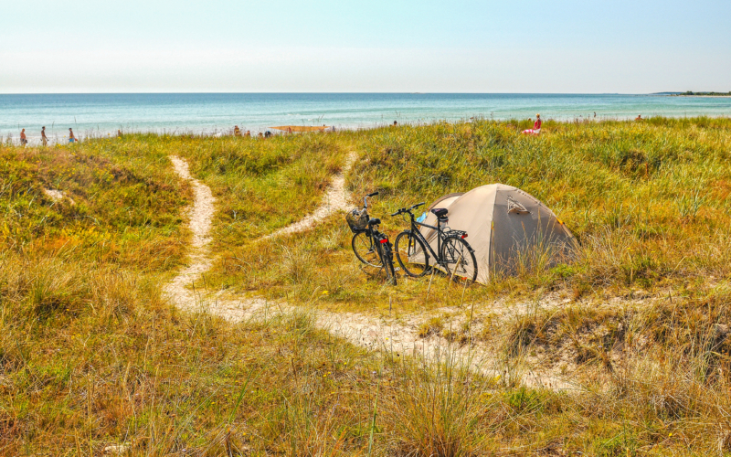 Camping Tält Sudersand Gotland